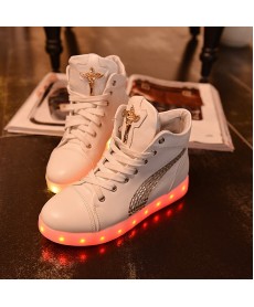 New Men and Women 7 colors USB Rechargeable Lighting Shoes
